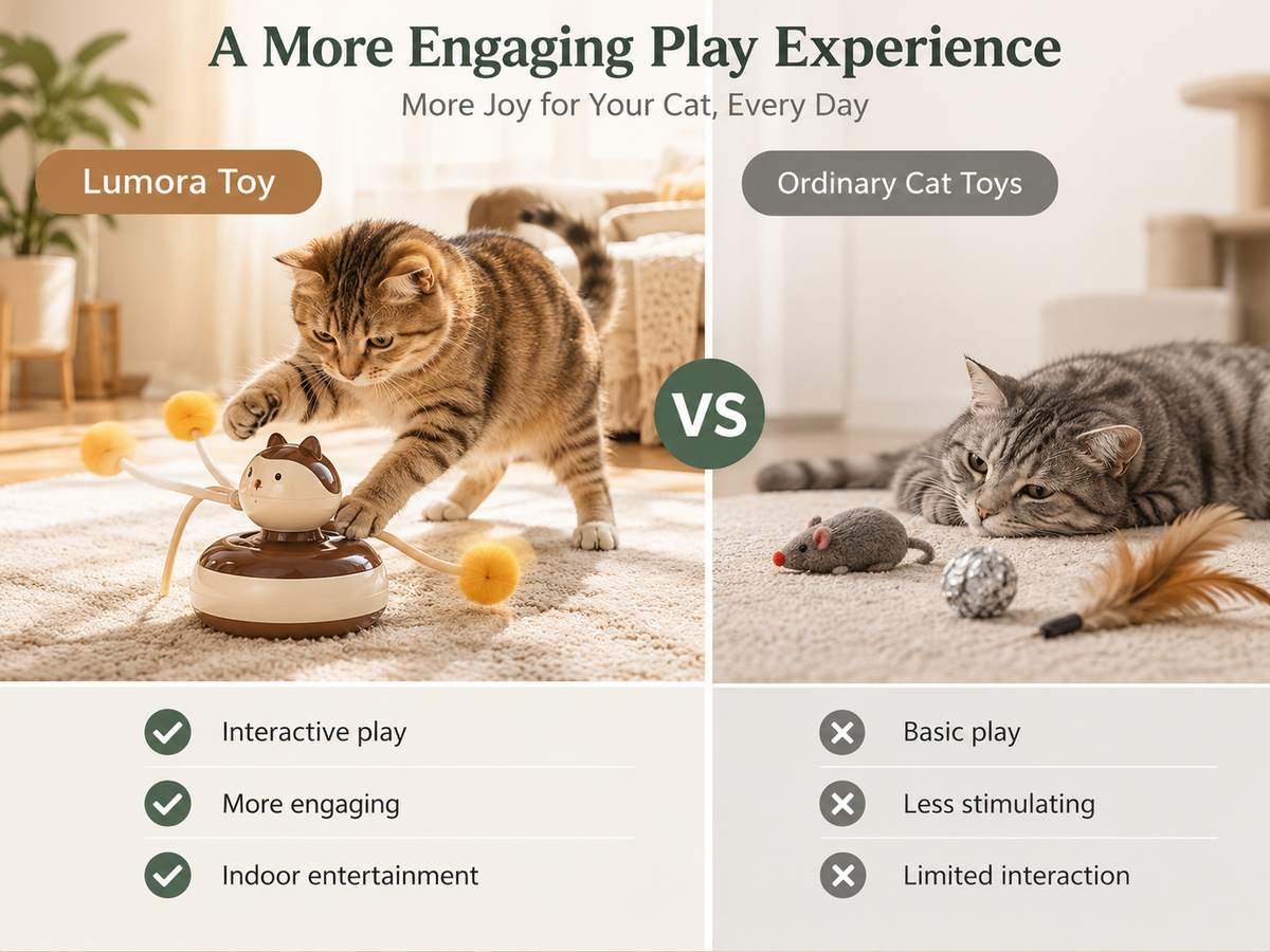 Lumora™ Interactive Cat Toy